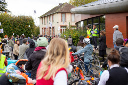 Discours de présentation, et de sécurité avant le départ
