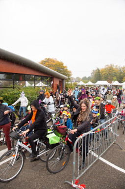 Le cortège près au départ